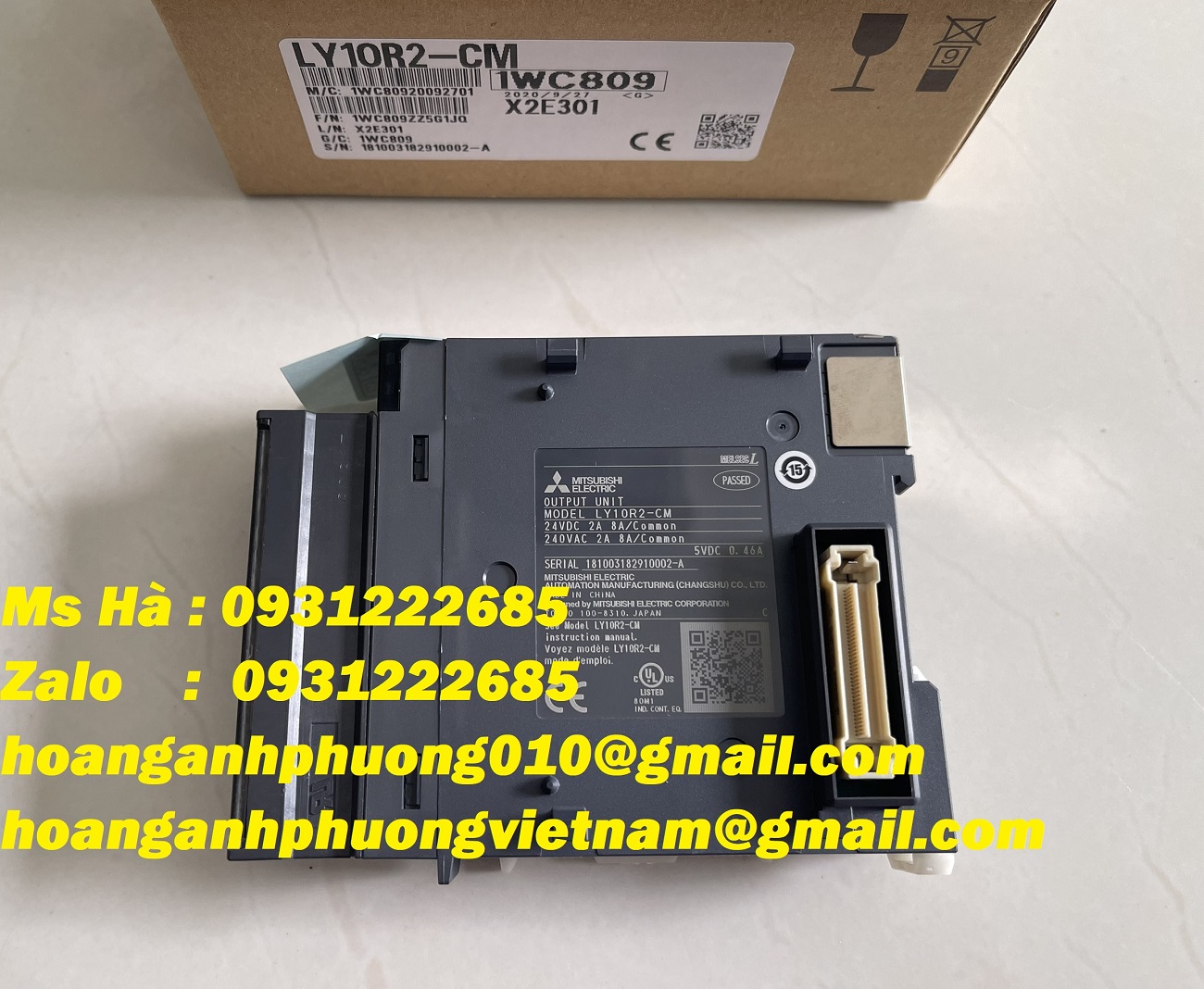 Hiệu suất cao trong mô đun output - mitsubishi LY10R2-CM